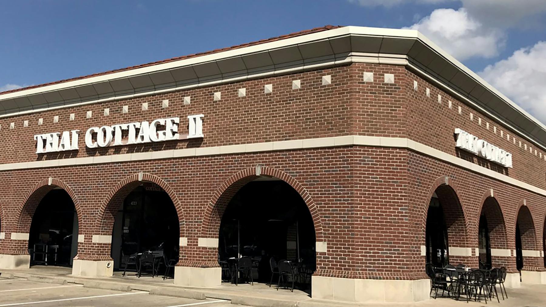 a large brick building